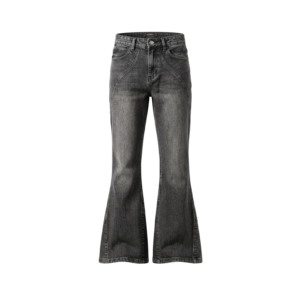 CW WASHED FLARE JEANS - FADED GREY
